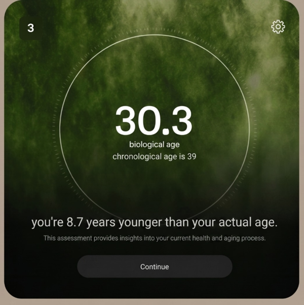 Biological Age Calculation